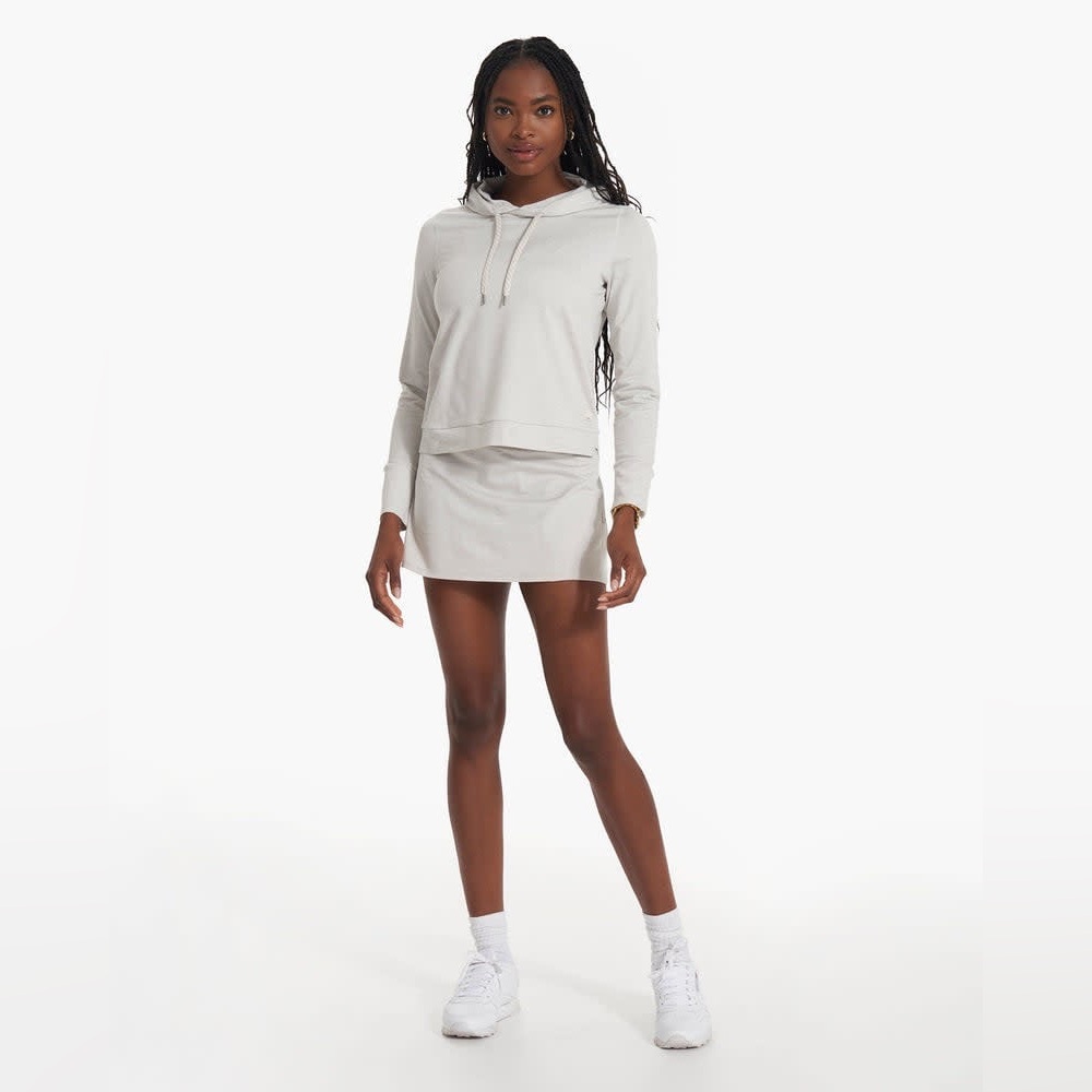 NWT Vuori Halo Essential Hoodie in Salt Heather sz L - Picture 2 of 10